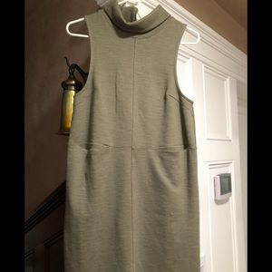 Free people sage green sleeveless dress XS